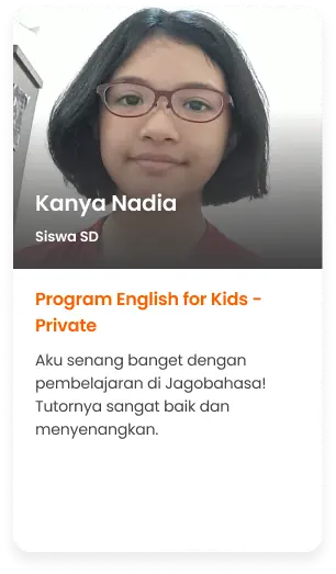 Testimoni Kursus Bahasa Inggris Anak Jagobahasa