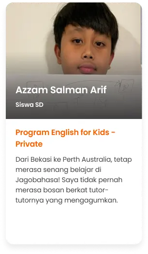 Testimoni Kursus Bahasa Inggris Anak Jagobahasa