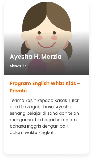 Testimoni Kursus Bahasa Inggris Anak Jagobahasa